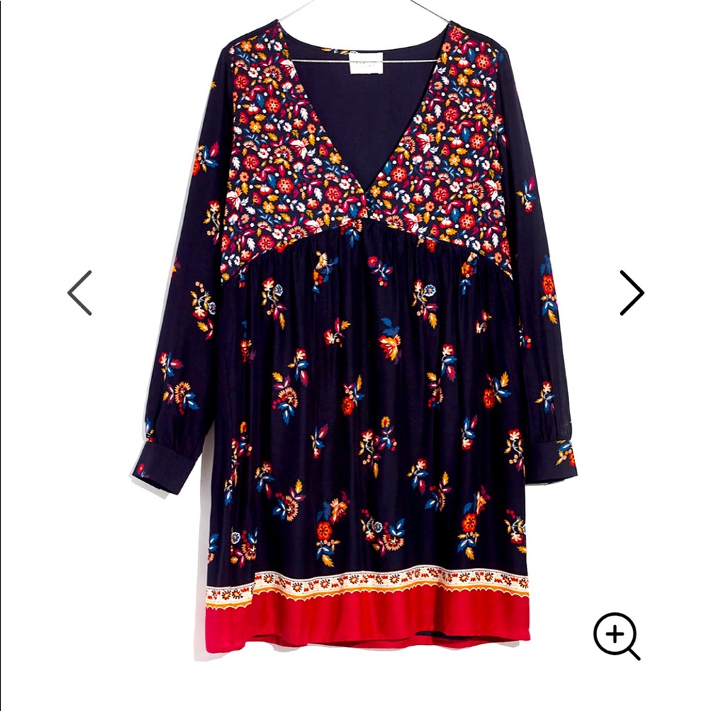 Sezane Daphne Floral Dress